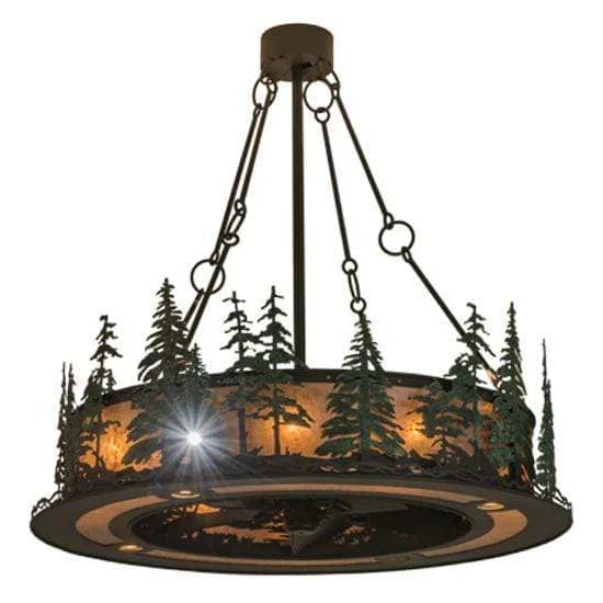 Meyda Lighting Tall Pines Ceiling Fixture 162413 Chandelier Palace