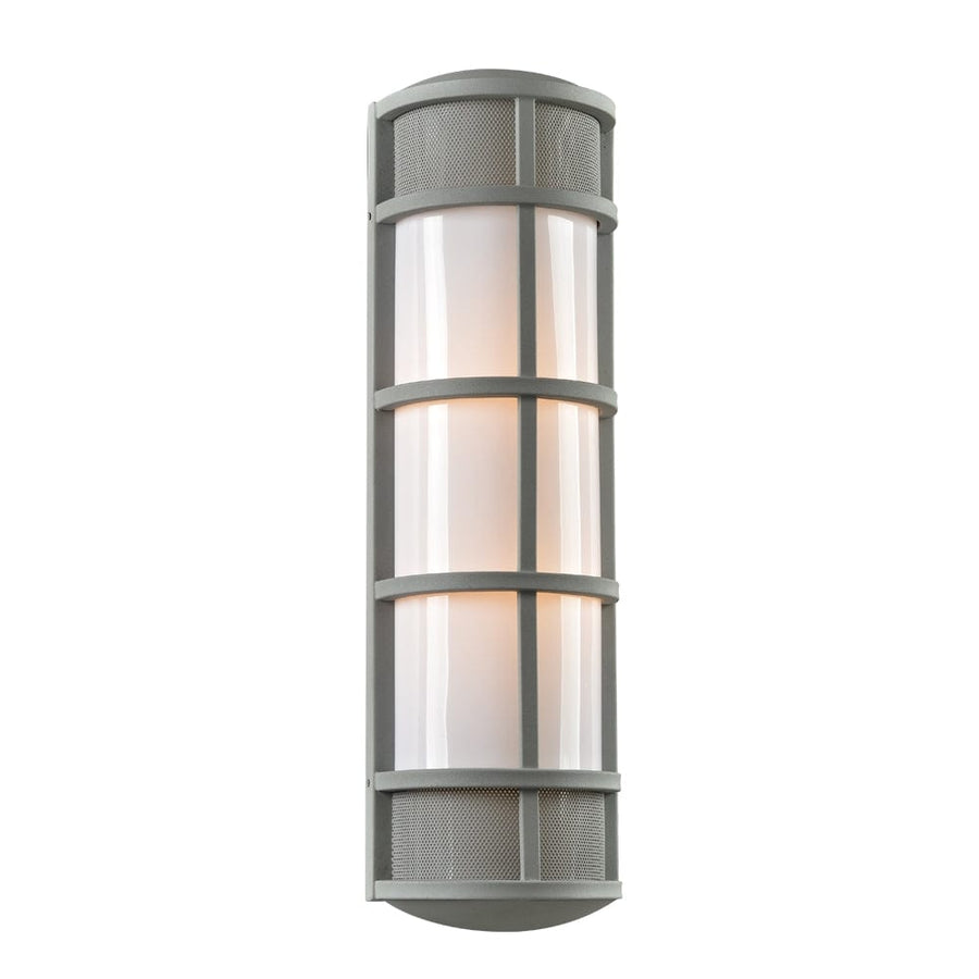PLC Lighting Olsay 2-Light Silver Dimmable Exterior Light 16673SL Chandelier Palace