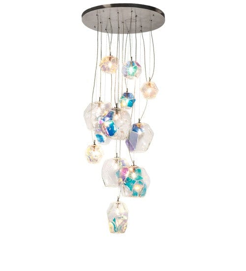 2nd Ave Lighting Kalos Eidos 36-inch Cascading Pendant 229565 Chandelier Palace