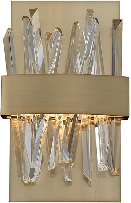 Allegri by Kalco Lighting Glacier LED ADA Wall Sconce 030220-038 Chandelier Palace