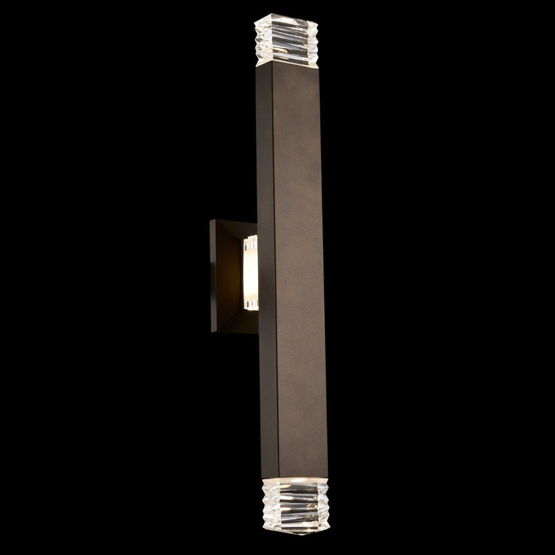 Allegri by Kalco Lighting Tapatta Outdoor 34” LED Wall Sconce 099022-063-FR001 Chandelier Palace