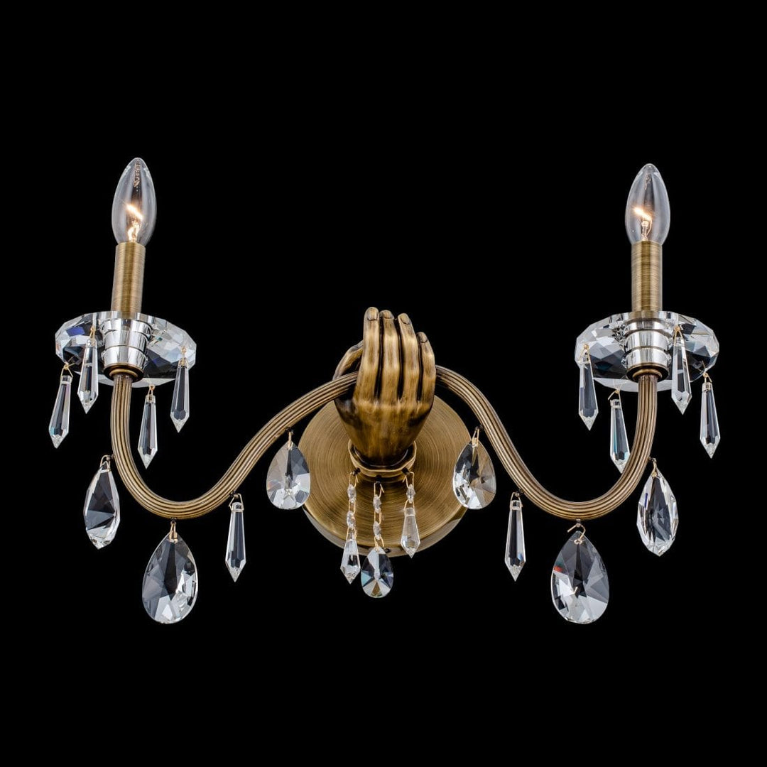 Allegri by Kalco Lighting Venere 2 Light Wall Sconce 039021 Chandelier Palace