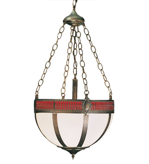 Meyda Lighting 16"W Gothic Basket Inverted Pendant 26804 Chandelier Palace