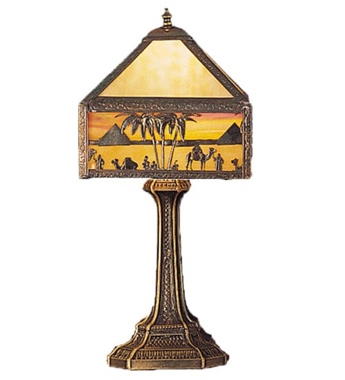 Meyda Lighting 19.5" Wide Camel Mission Accent Lamp 200209 Chandelier Palace