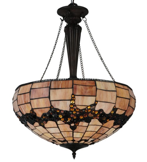 Meyda Lighting 20"W Concord Inverted Pendant 130701 Chandelier Palace