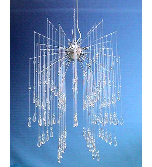 Meyda Lighting 20" Wide Euro Crystal Cascading Chandelier 37889 Chandelier Palace