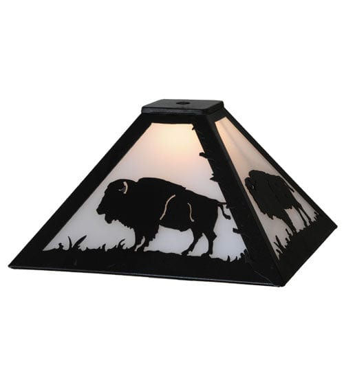 Meyda Lighting 21"H Buffalo W/Lighted Base Table Lamp 144470 Chandelier Palace