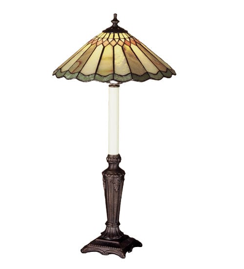 Meyda Lighting 28"H Carousel Jadestone Buffet Lamp 48384 Chandelier Palace