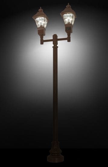 Meyda Lighting 47" Long Carefree 2-Light Street Lamp 173838 Chandelier Palace