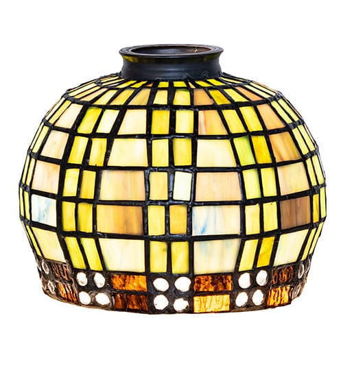 Meyda Lighting 6" Wide Jeweled Basket Shade 27405 Chandelier Palace