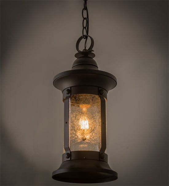 Meyda Lighting 8"W Camp Uncas Lantern Pendant 151877 Chandelier Palace