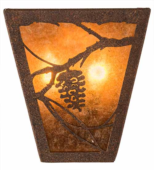 Meyda Lighting 7"W Whispering Pines Wall Sconce 192456 | Chandelier Palace - Trusted Dealer
