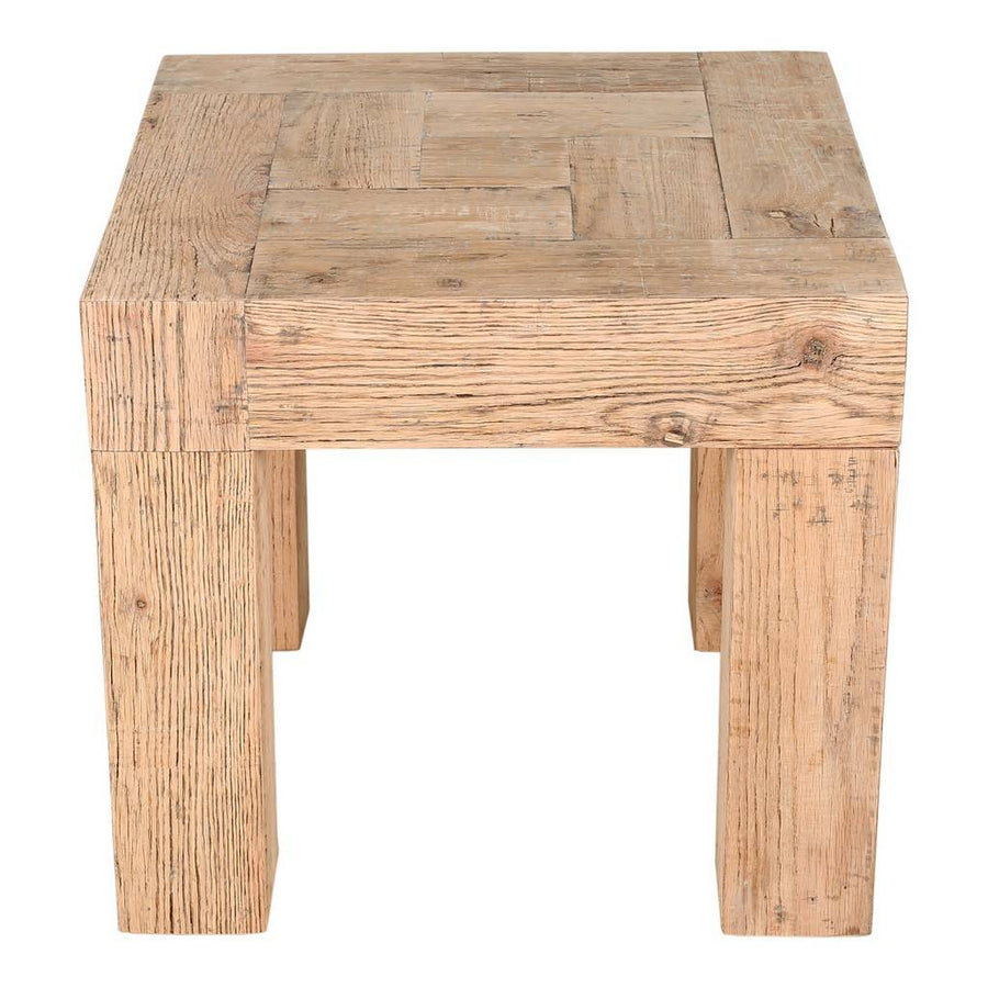 Moe's Home Collection Evander Side Table Aged Oak VL-1059-24 | Chandelier Palace - Trusted Dealer