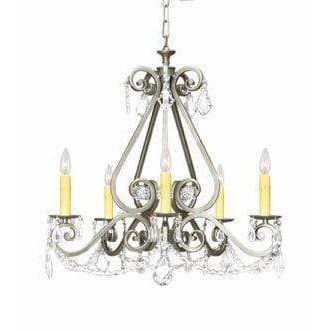 2nd Ave Lighting Chandeliers French Bronze Adrianna Chandelier By 2nd Ave Lighting 118041
