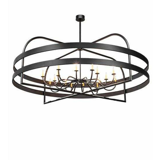 2nd Ave Lighting Chandeliers Textured Black Aldari Chandelier By 2nd Ave Lighting 189467