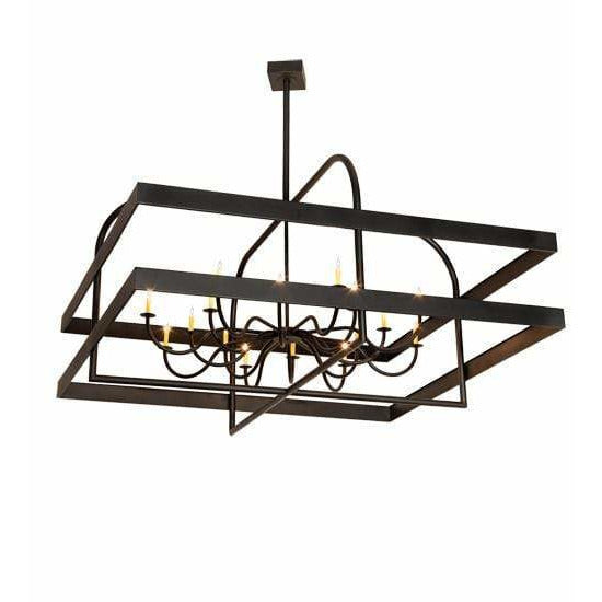 2nd Ave Lighting Chandeliers Textured Black Aldari Chandelier By 2nd Ave Lighting 189468