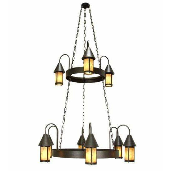 2nd Ave Lighting Chandeliers Gilded Tobacco / Ambra Siena Idalight Algonquin Chandelier By 2nd Ave Lighting 116523