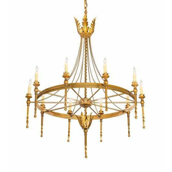 2nd Ave Lighting Chandeliers Transparent Gold Over Nickel Amaury Chandelier By 2nd Ave Lighting 211956