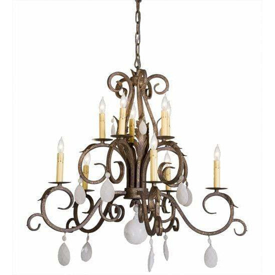 2nd Ave Lighting Chandeliers Pompeii Gold Anassa Chandelier By 2nd Ave Lighting 120832