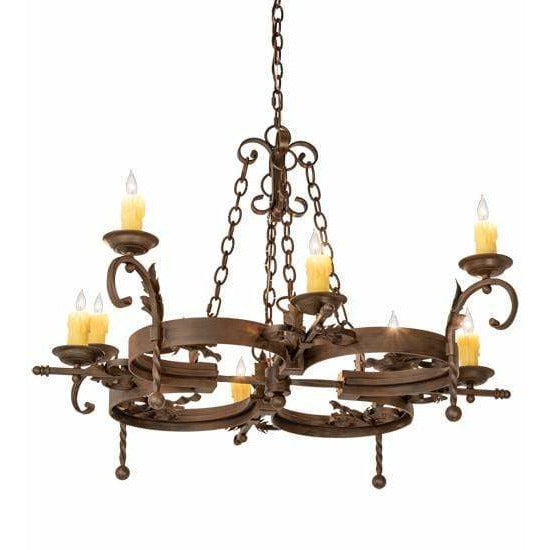 2nd Ave Lighting Chandeliers Classic Rust Andorra Chandelier By 2nd Ave Lighting 199184