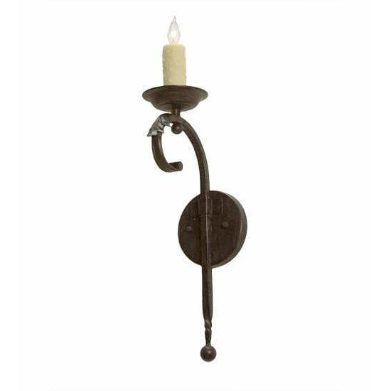 2nd Ave Lighting One Light Antique Iron Gate Andorra One Light By 2nd Ave Lighting 117274