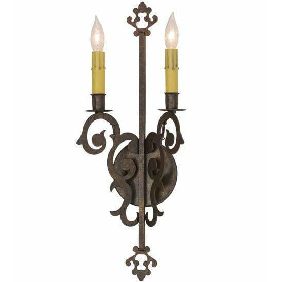 2nd Ave Lighting One Light Gilded Tobacco / Glass Fabric Idalight Aneila One Light By 2nd Ave Lighting 117925