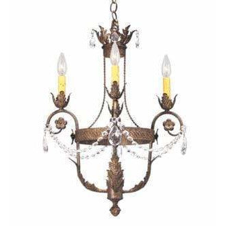 2nd Ave Lighting Chandeliers Pompeii Gold Antonia Chandelier By 2nd Ave Lighting 115834