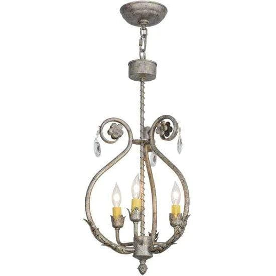 2nd Ave Lighting Chandeliers Corinth / Glass Fabric Idalight Antonia Chandelier By 2nd Ave Lighting 151743