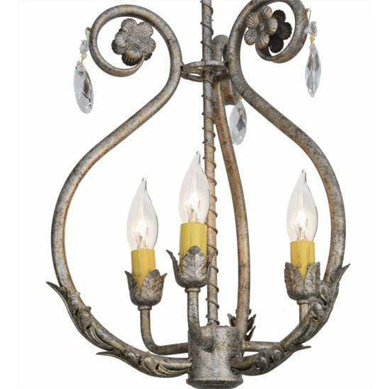 2nd Ave Lighting Chandeliers Corinth / Glass Fabric Idalight Antonia Chandelier By 2nd Ave Lighting 151743