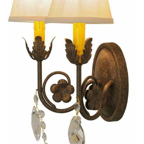 2nd Ave Lighting Two Lights Antiquity / Polyresin Antonia Two Light By 2nd Ave Lighting 150959