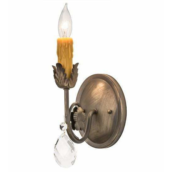 2nd Ave Lighting One Light Antique Brass Matte / Glass Fabric Idalight Antonia One Light By 2nd Ave Lighting 174338