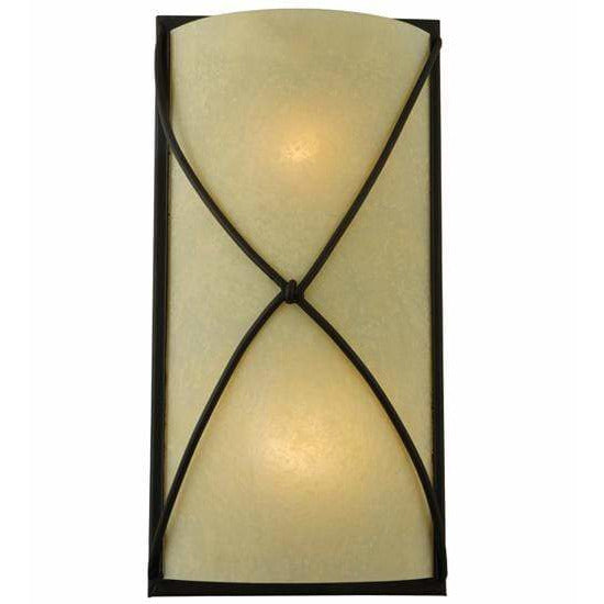 2nd Ave Lighting One Light Oil Rubbed Bronze / Glass Fabric Idalight Aspen One Light By 2nd Ave Lighting 120750