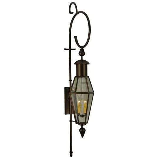 2nd Ave Lighting One Light Timeless Bronze / Clear Glass / Glass Fabric Idalight August One Light By 2nd Ave Lighting 125506