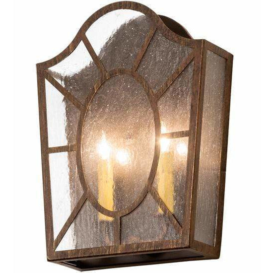 2nd Ave Lighting One Light Cortez Gold / Clear Seeded Art Glass / Glass Austin One Light By 2nd Ave Lighting 203108