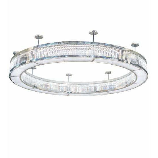 2nd Ave Lighting Pendants Chrome / Clear Baguette Crystal And Rainfall Idalight / Crystal/Acrylic Beckam Pendant By 2nd Ave Lighting 210305