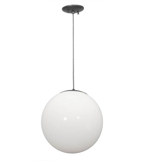 2nd Ave Lighting Pendants 3pew Pewter / Glass Bola Pendant By 2nd Ave Lighting 138294
