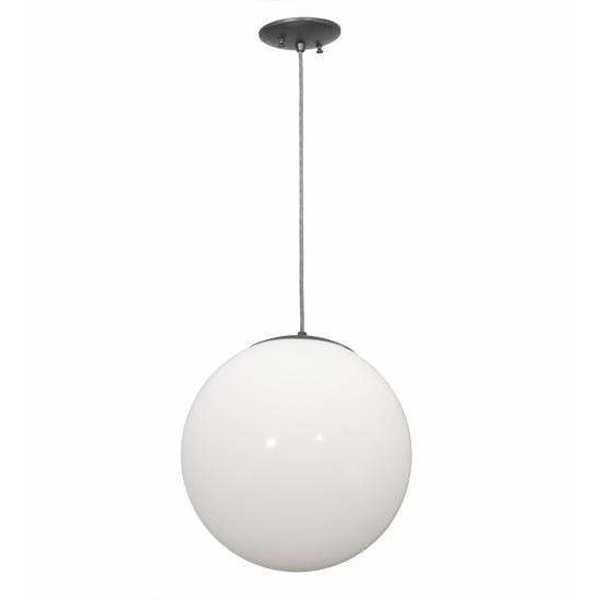2nd Ave Lighting Pendants 3pew Pewter / Glass Bola Pendant By 2nd Ave Lighting 138294