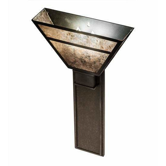 2nd Ave Lighting Led Chestnut / Silver Mica / Glass Fabric Idalight Bryce Led By 2nd Ave Lighting 174703