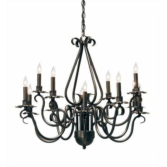 2nd Ave Lighting Chandeliers Gilded Tobacco Caleb Chandelier By 2nd Ave Lighting 115373