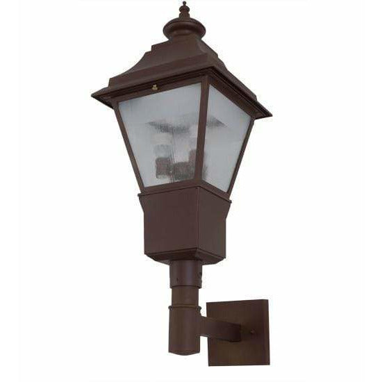 2nd Ave Lighting One Light Rustic Bronze / Clear Seeded Glass / Glass Fabric Idalight Carefree One Light By 2nd Ave Lighting 176476