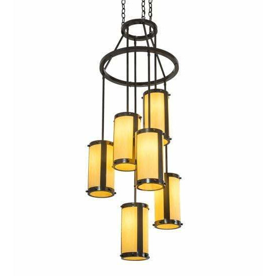 2nd Ave Lighting Chandeliers Timeless Bronze / Tawnyrock Idalight / Acrylic Cartier Chandelier By 2nd Ave Lighting 222213