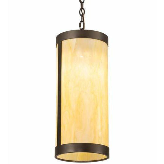 2nd Ave Lighting Pendants Exterior Oil Rubbed Bronze / Creme Carrare Idalight / Acrylic Cartier Pendant By 2nd Ave Lighting 210237