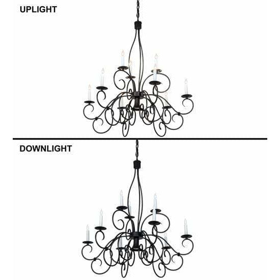 2nd Ave Lighting Chandeliers Blackwash Chandelier By 2nd Ave Lighting 227102