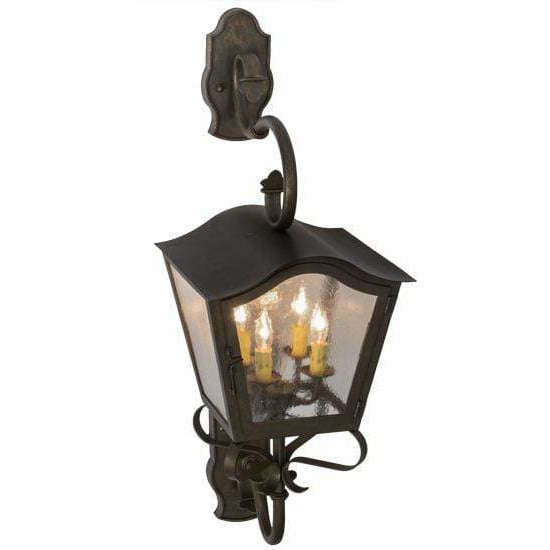 2nd Ave Lighting One Light Gilded Tobacco / Clear Seeded Glass / Glass Fabric Idalight Christian One Light By 2nd Ave Lighting 153482