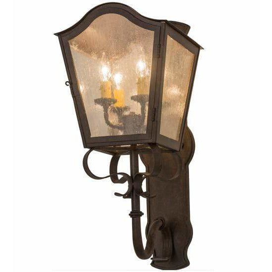 2nd Ave Lighting One Light Cajun Spice / Clear Seeded Glass / Glass Fabric Idalight Christian One Light By 2nd Ave Lighting 166490