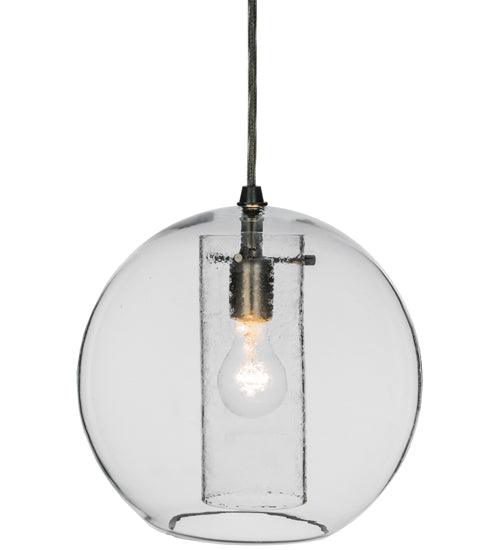 2nd Ave Lighting Pendants Extreme Chrome / Clear Glass / Glass Cilindro Pendant By 2nd Ave Lighting 143640