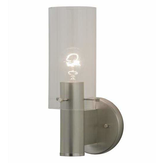 2nd Ave Lighting One Light Satin Nickel / Clear Glass / Glass Cilindro One Light By 2nd Ave Lighting 146106