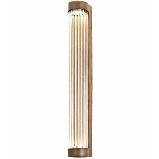 2nd Ave Lighting Led Weathered Brass / Clear Glass / Glass Cilindro Led By 2nd Ave Lighting 198852
