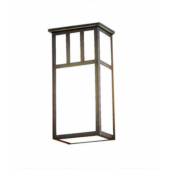 2nd Ave Lighting One Light Antique Iron Gate / White Glass / Glass Cristoph One Light By 2nd Ave Lighting 214734