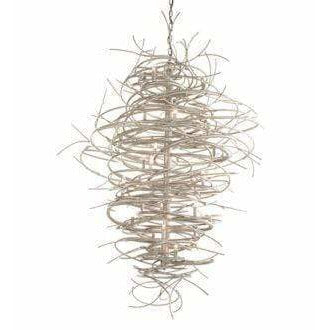 2nd Ave Lighting Chandeliers Pewter Cyclone Chandelier By 2nd Ave Lighting 115338
